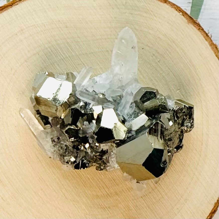 Pyrite in Quartz Specimen