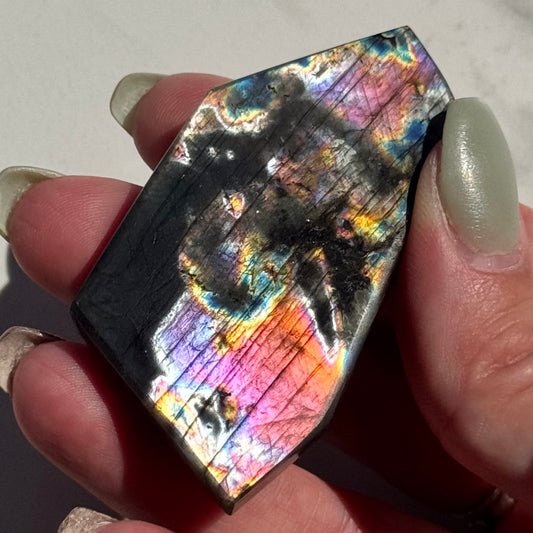 Flat Labradorite Freeform | Option C