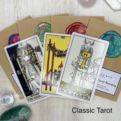 Mystery Mini Tarot Reading - 3 Card Spread