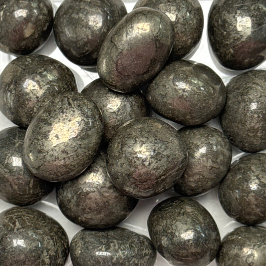 One (1) High Quality Pyrite Tumble from Peru