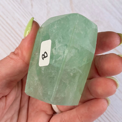 Green “Baja Blast” Fluorite Freeform | Option B