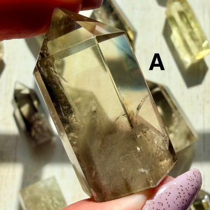 Natural Citrine Tower | Unheated Citrine Crystal Point | Choose Your Piece