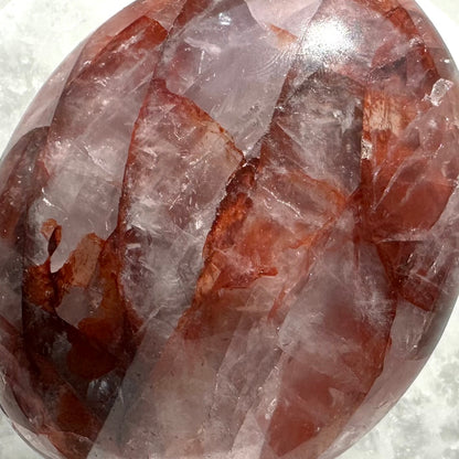 Fire Quartz Palm Stone A