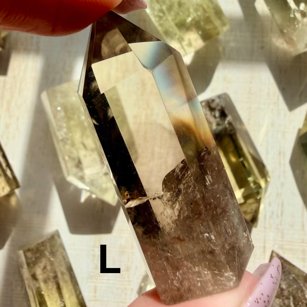 Natural Citrine Tower | Unheated Citrine Crystal Point | Choose Your Piece