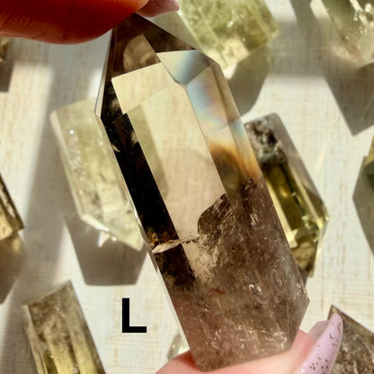 Natural Citrine Tower | Unheated Citrine Crystal Point | Choose Your Piece