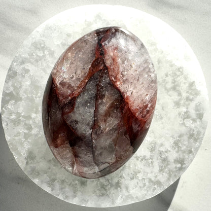 Fire Quartz Palm Stone C