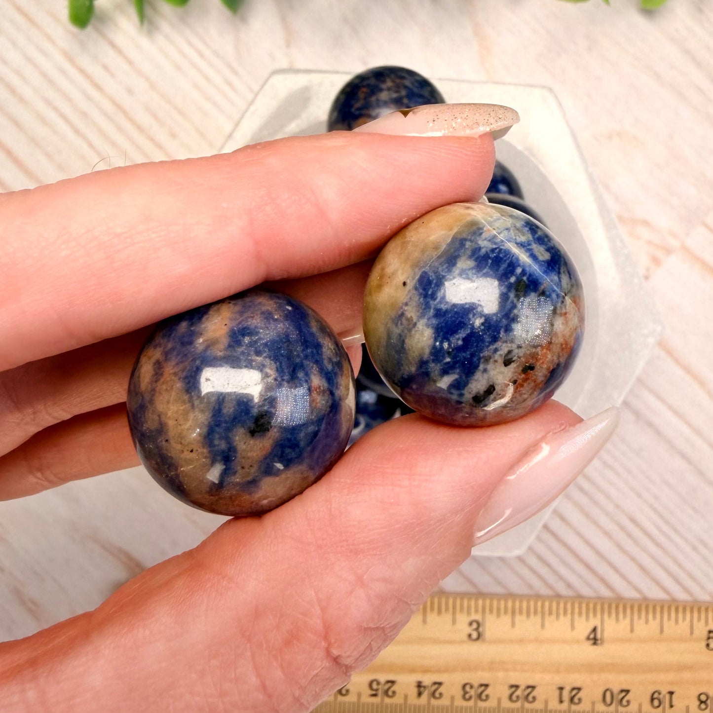 One (1) Sodalite Mini Sphere