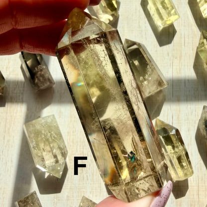Natural Citrine Tower | Unheated Citrine Crystal Point | Choose Your Piece