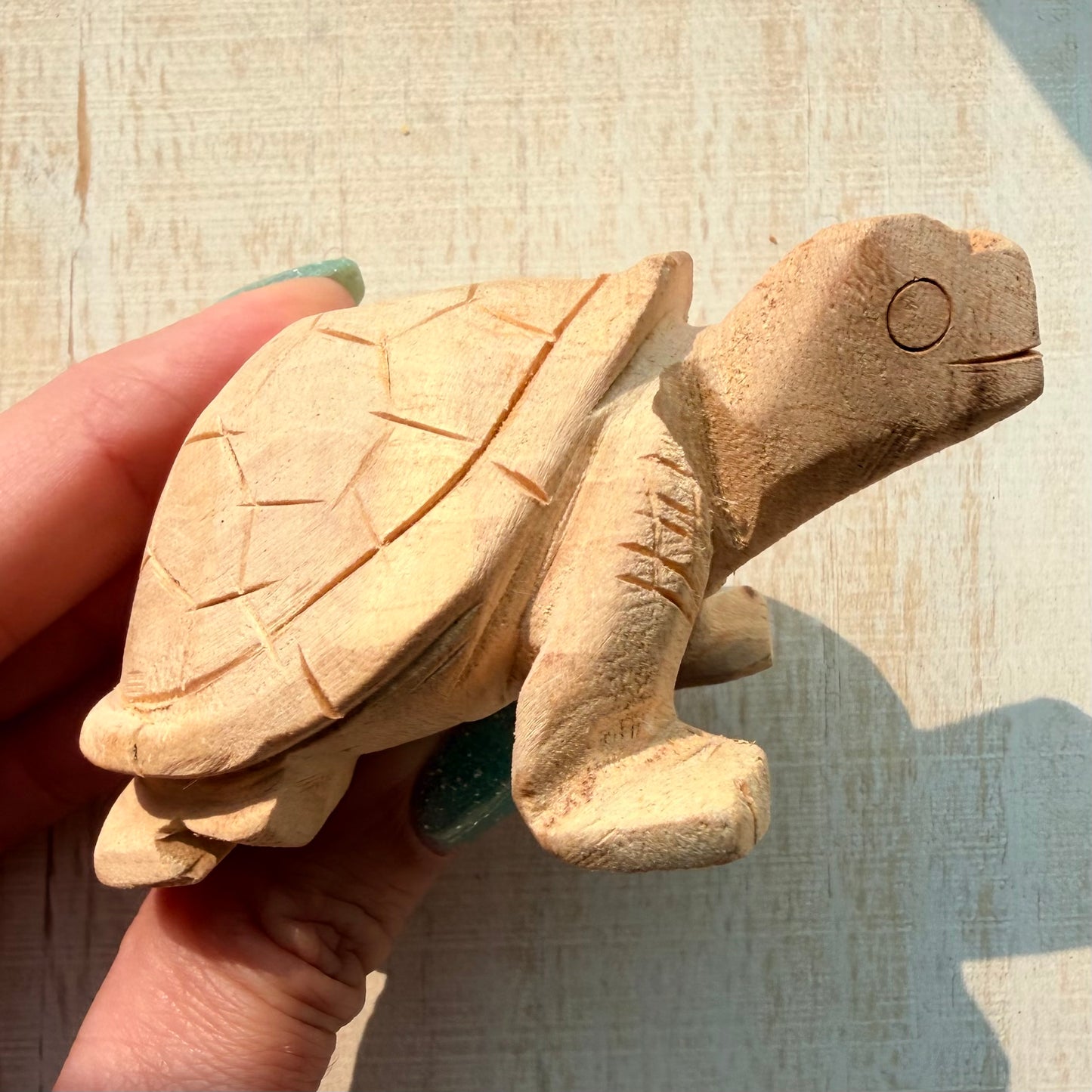 Palo Santo Turtle Carving | Hand-Carved from Peru
