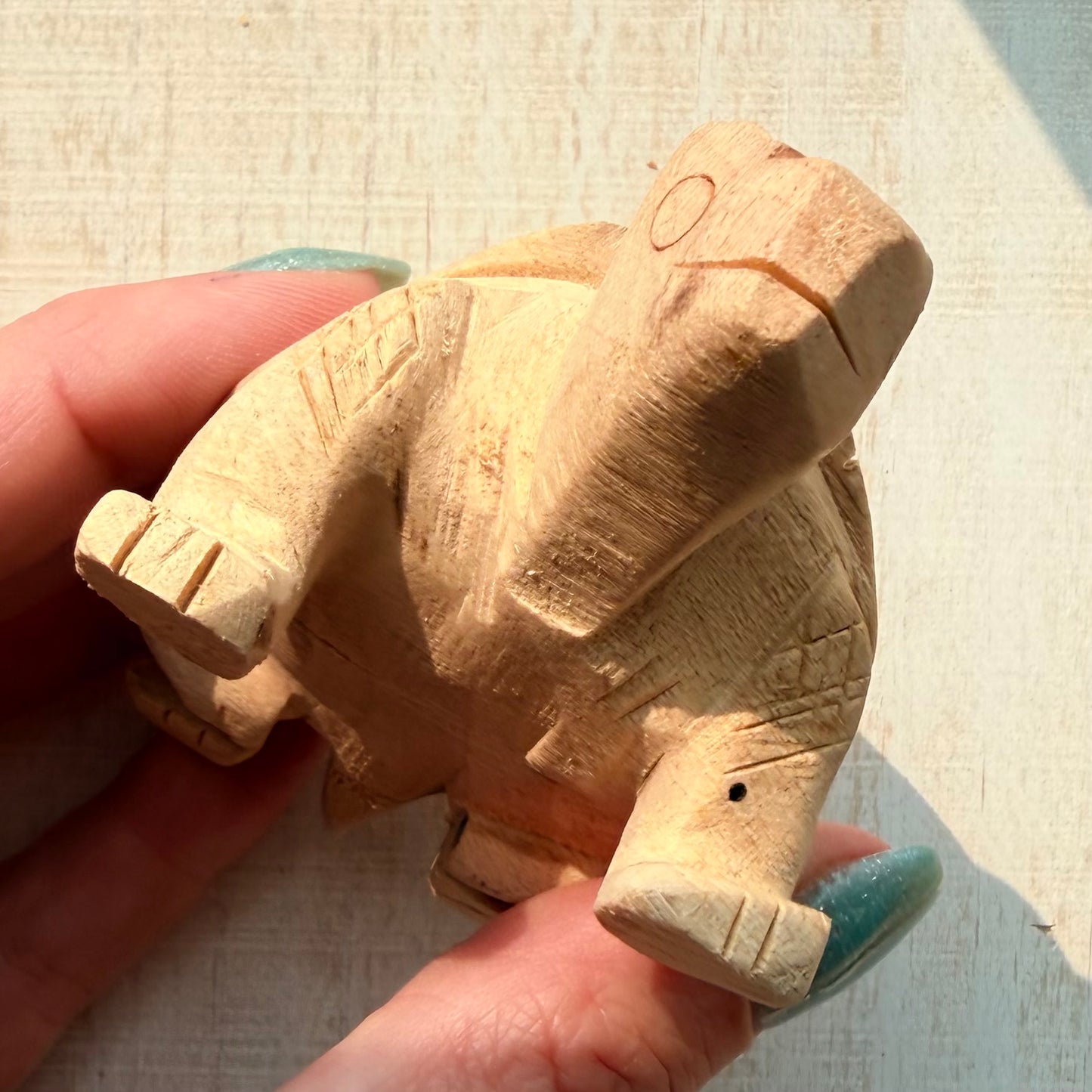 Palo Santo Turtle Carving | Hand-Carved from Peru
