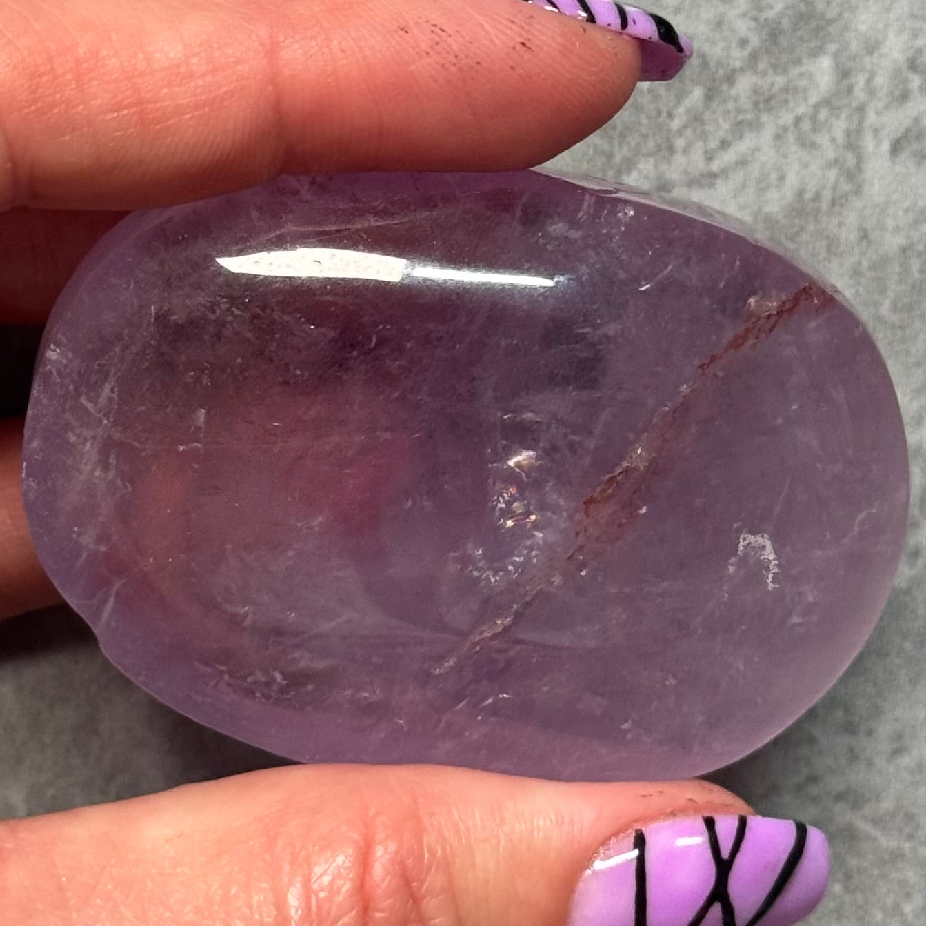 Amethyst Palm Stone from Brazil | Option D