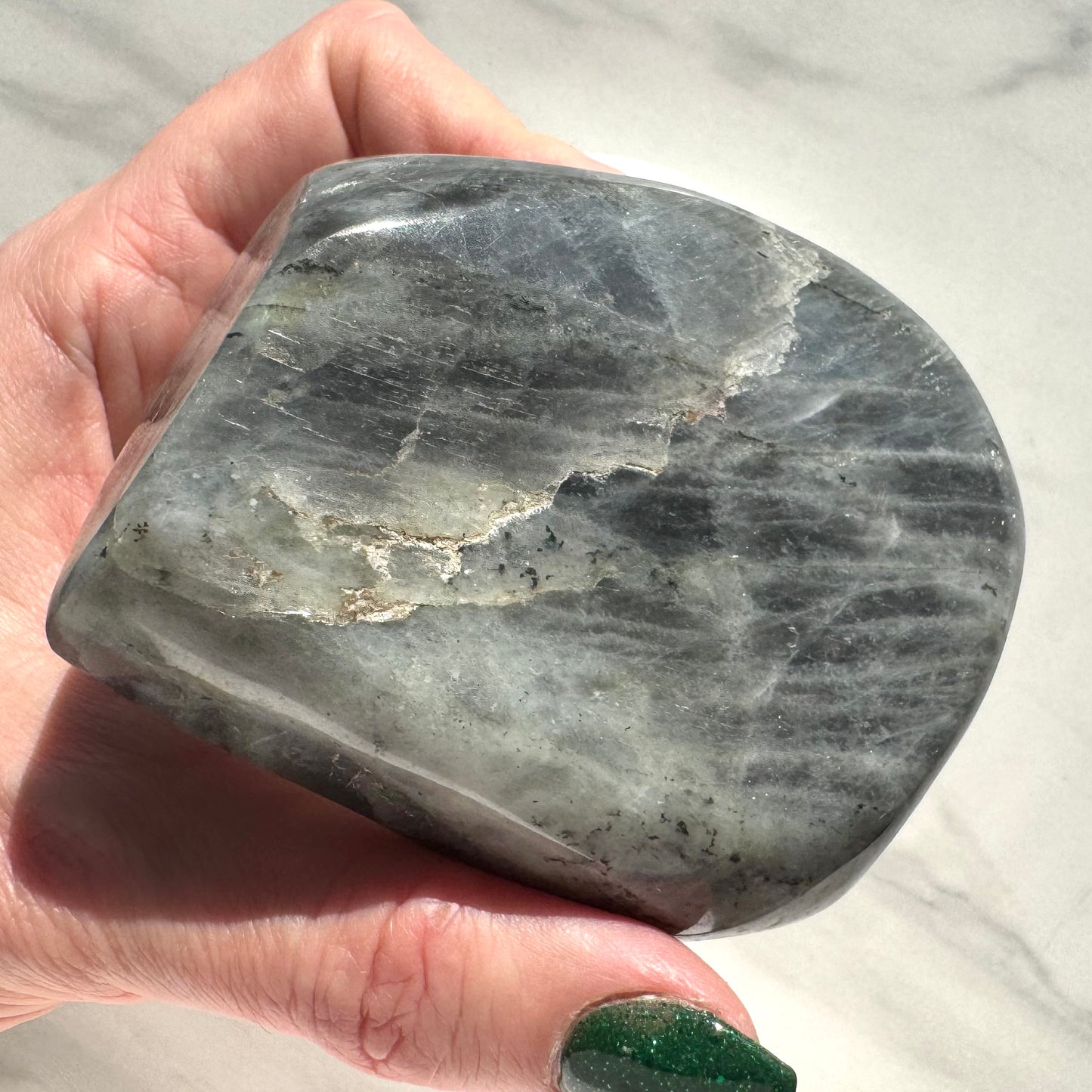 Gorgeous Sunset Flash Labradorite Freeform