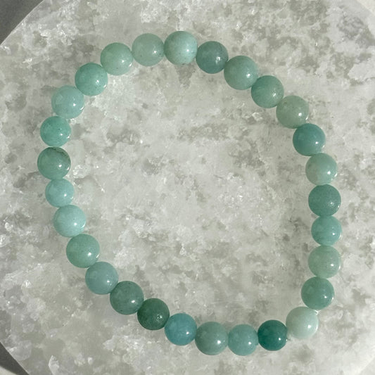 Caribbean Calcite Bracelet (6mm Bead)