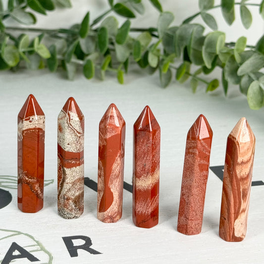 ONE Red Jasper Mini Tower