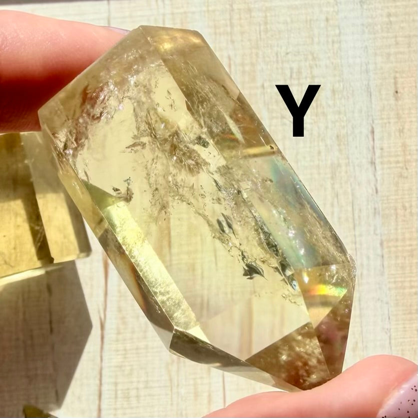 Natural Citrine Tower | Unheated Citrine Crystal Point | Choose Your Piece