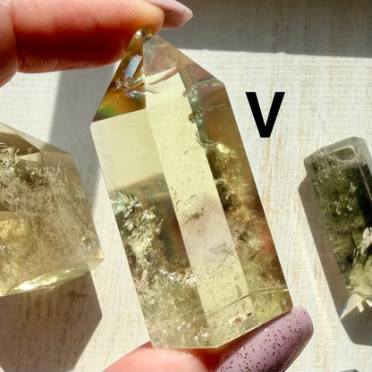 Natural Citrine Tower | Unheated Citrine Crystal Point | Choose Your Piece