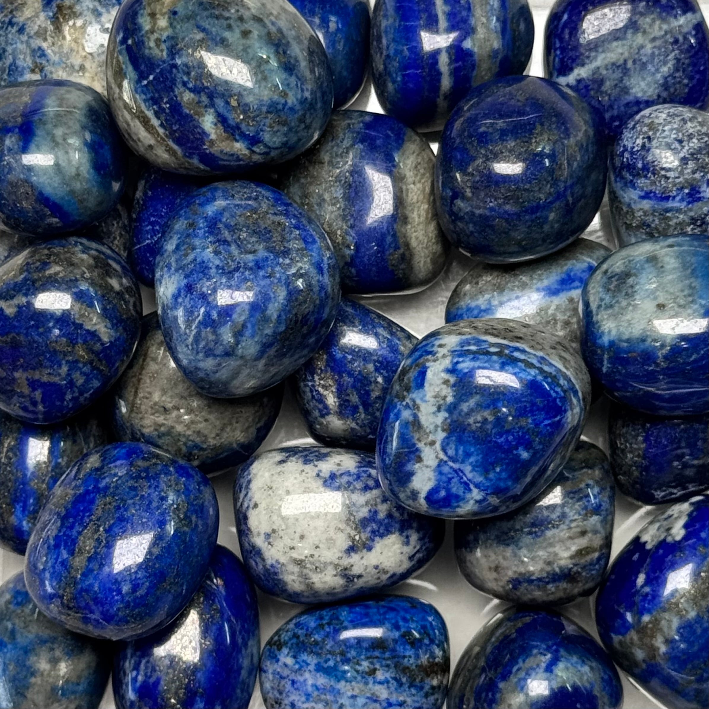 One (1) Beautiful Lapis Lazuli Tumble from Afghanistan
