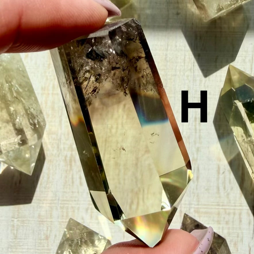 Natural Citrine Tower | Unheated Citrine Crystal Point | Choose Your Piece