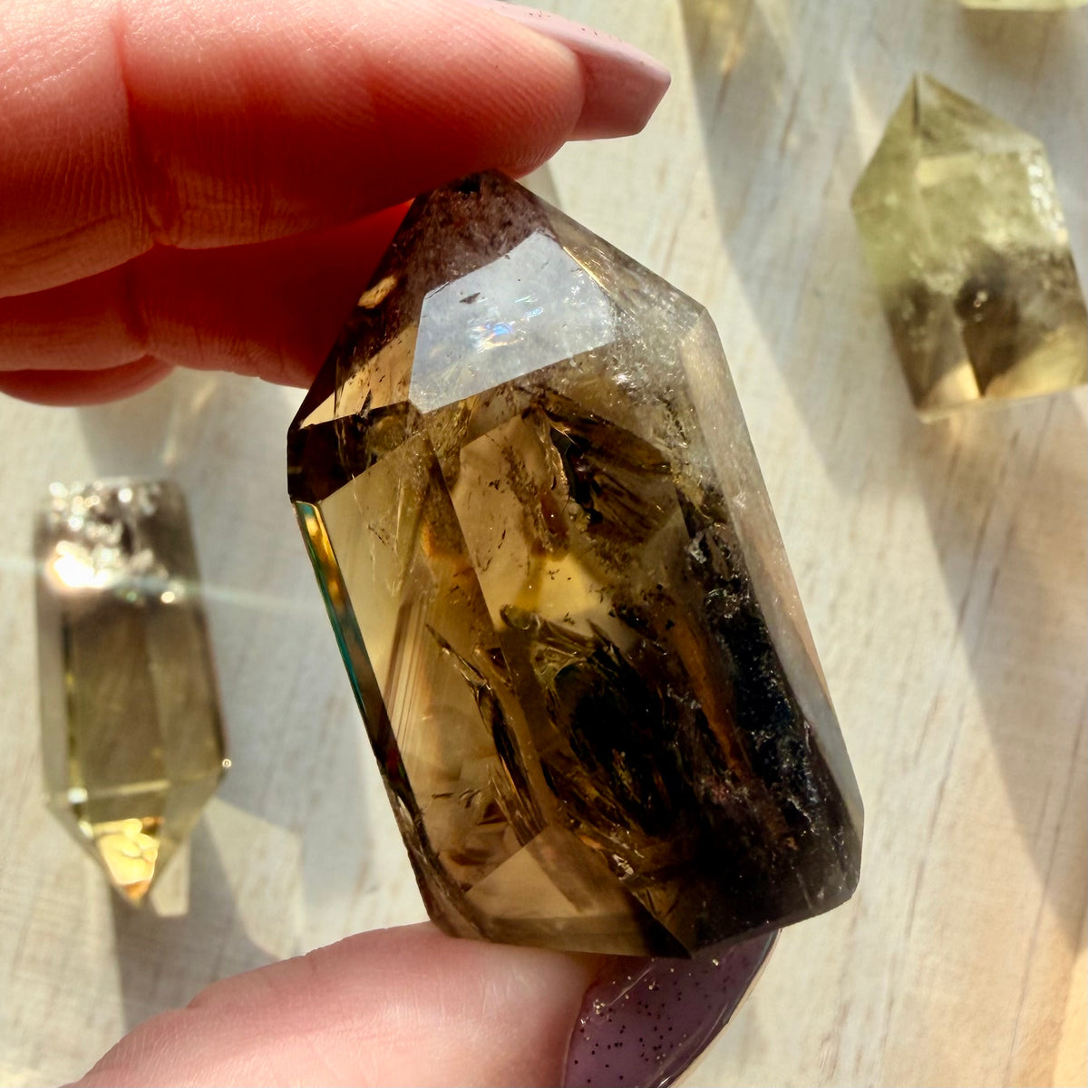Natural Citrine Tower | Unheated Citrine Crystal Point | Choose Your Piece