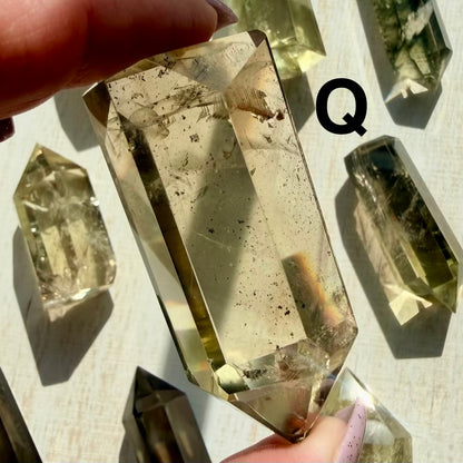 Natural Citrine Tower | Unheated Citrine Crystal Point | Choose Your Piece
