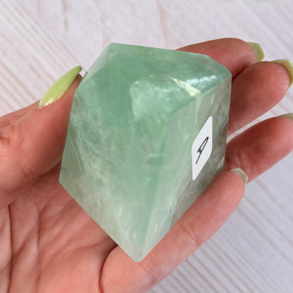 Green “Baja Blast” Fluorite Freeform | Option A