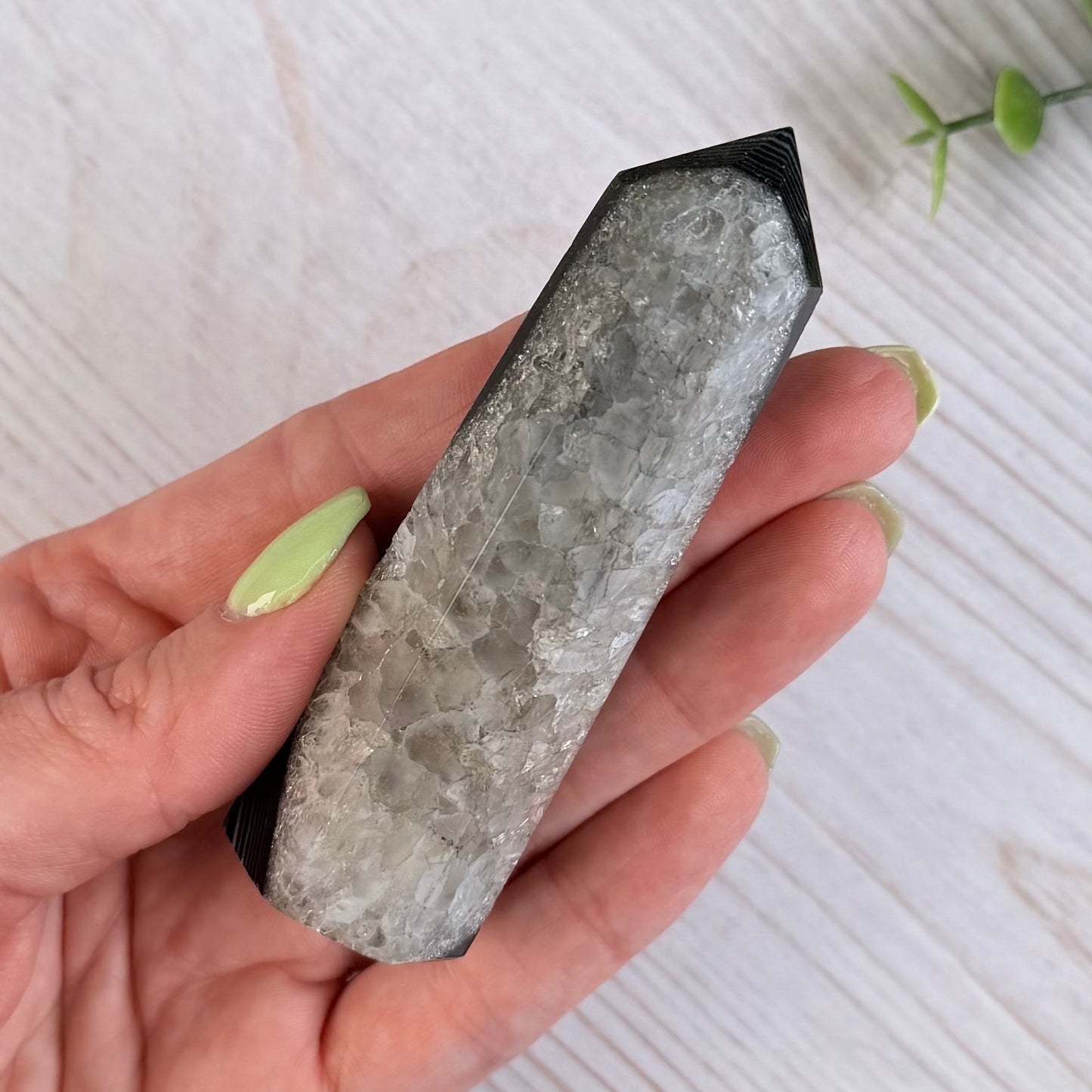 Onyx in Quartz Crystal Tower | Option H