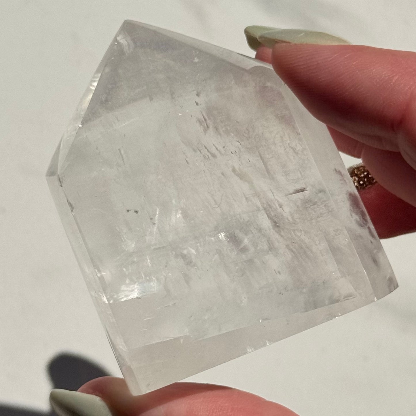 Beautiful Optical Calcite "Iceland Spar" Tower | Option B