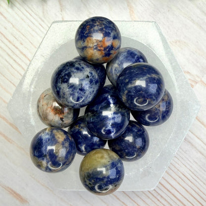 One (1) Sodalite Mini Sphere