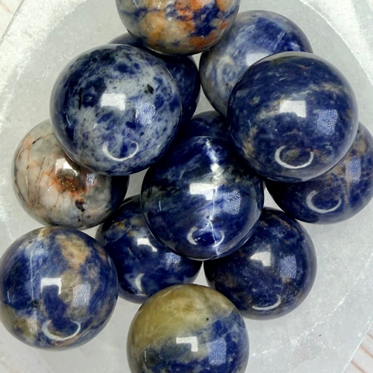 One (1) Sodalite Mini Sphere