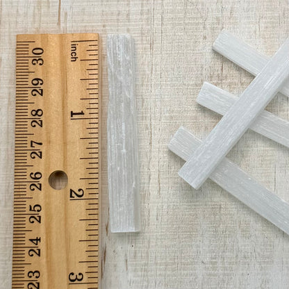 Mini Selenite Sticks | Satin Spar | Selenite Crystal Sticks