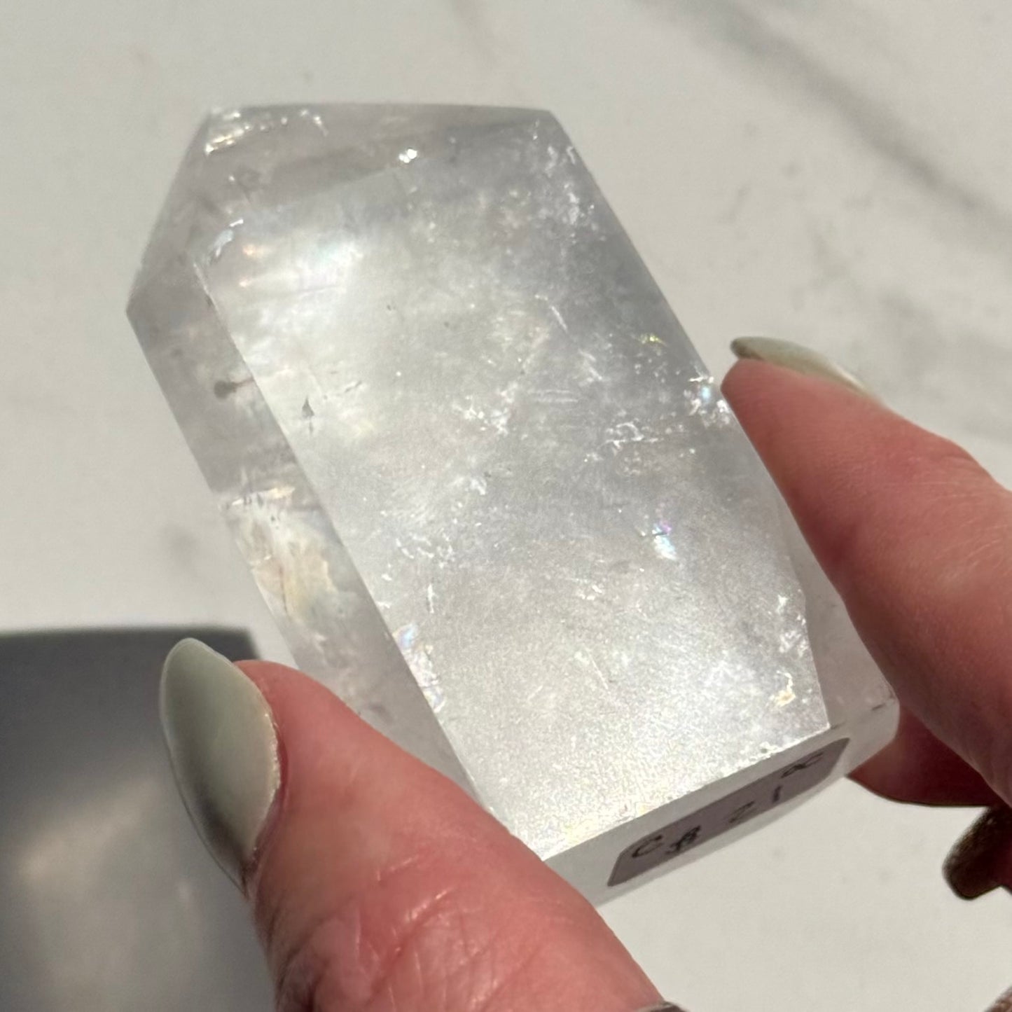 Beautiful Optical Calcite "Iceland Spar" Tower | Option C