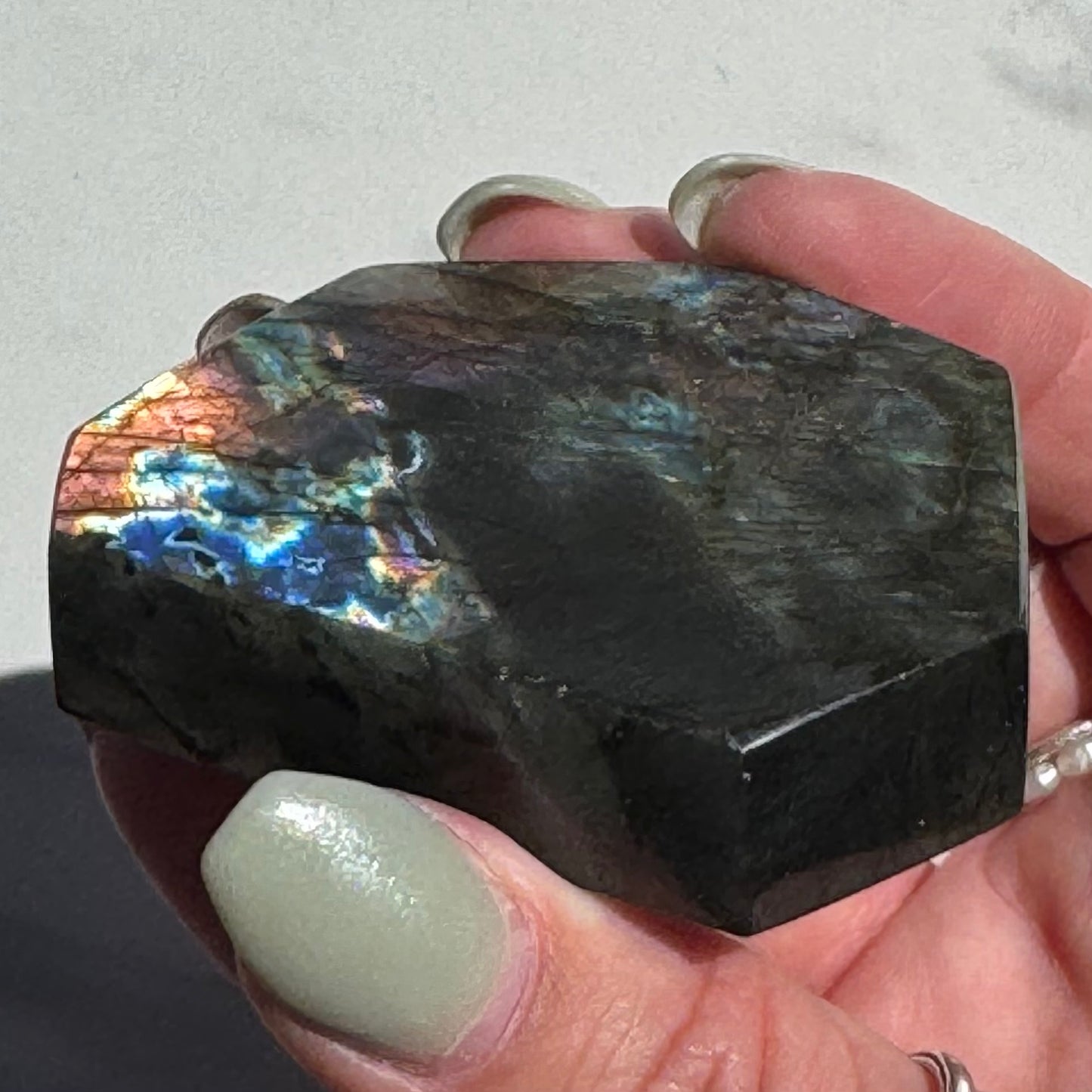 Flat Labradorite Freeform | Option A
