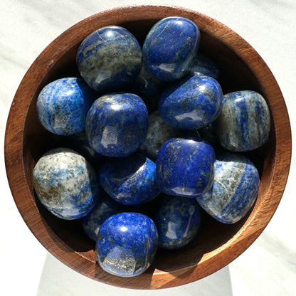 One (1) Beautiful Lapis Lazuli Tumble from Afghanistan
