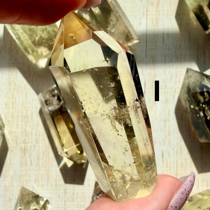 Natural Citrine Tower | Unheated Citrine Crystal Point | Choose Your Piece