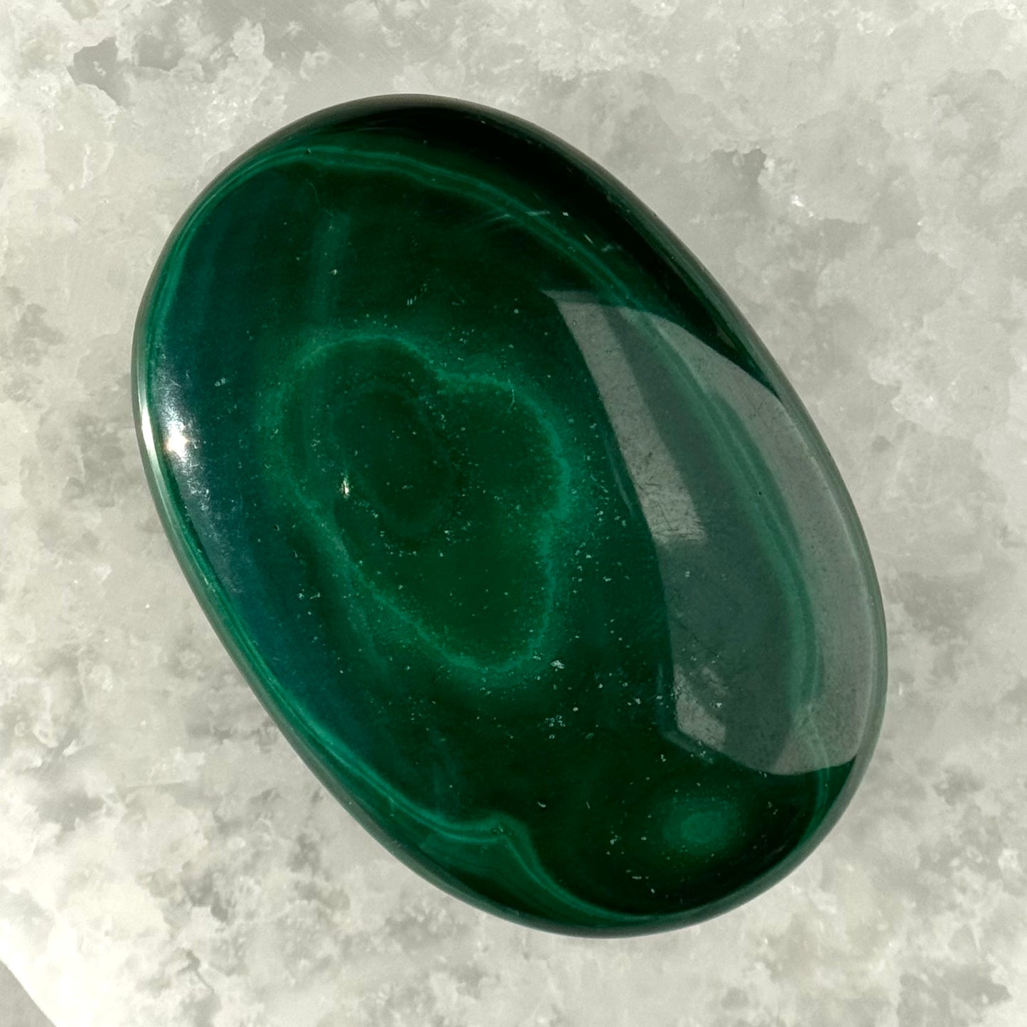 Malachite Palm Stone C