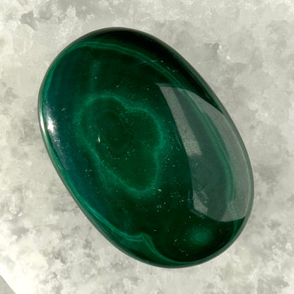 Malachite Palm Stone | Option C