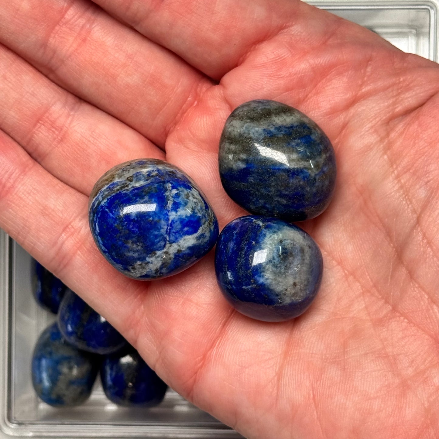One (1) Beautiful Lapis Lazuli Tumble from Afghanistan