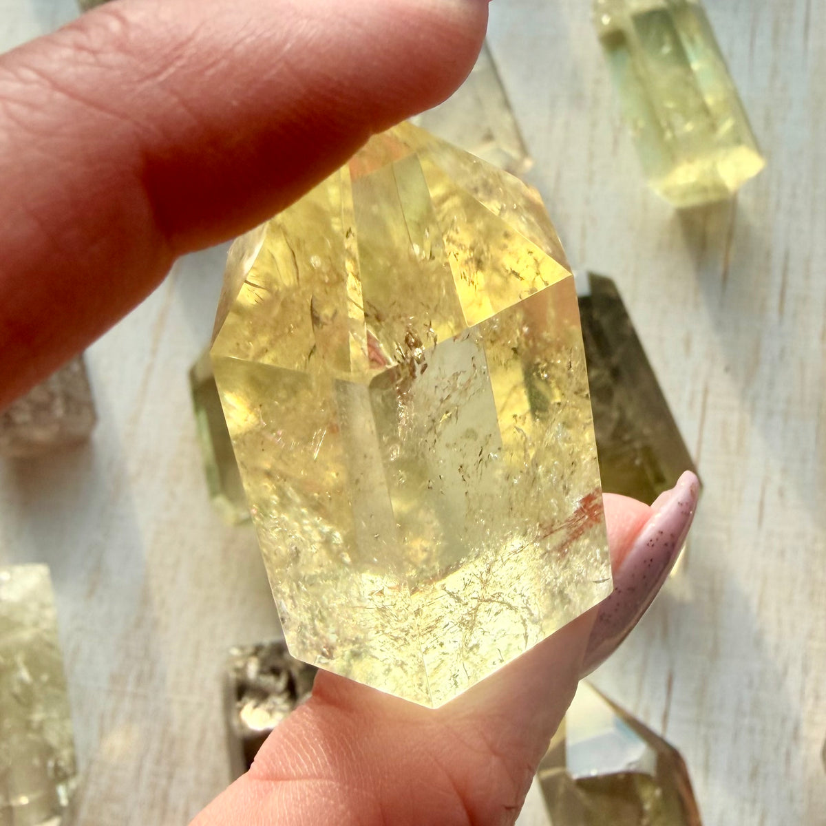 Natural Citrine Tower | Unheated Citrine Crystal Point | Choose Your Piece