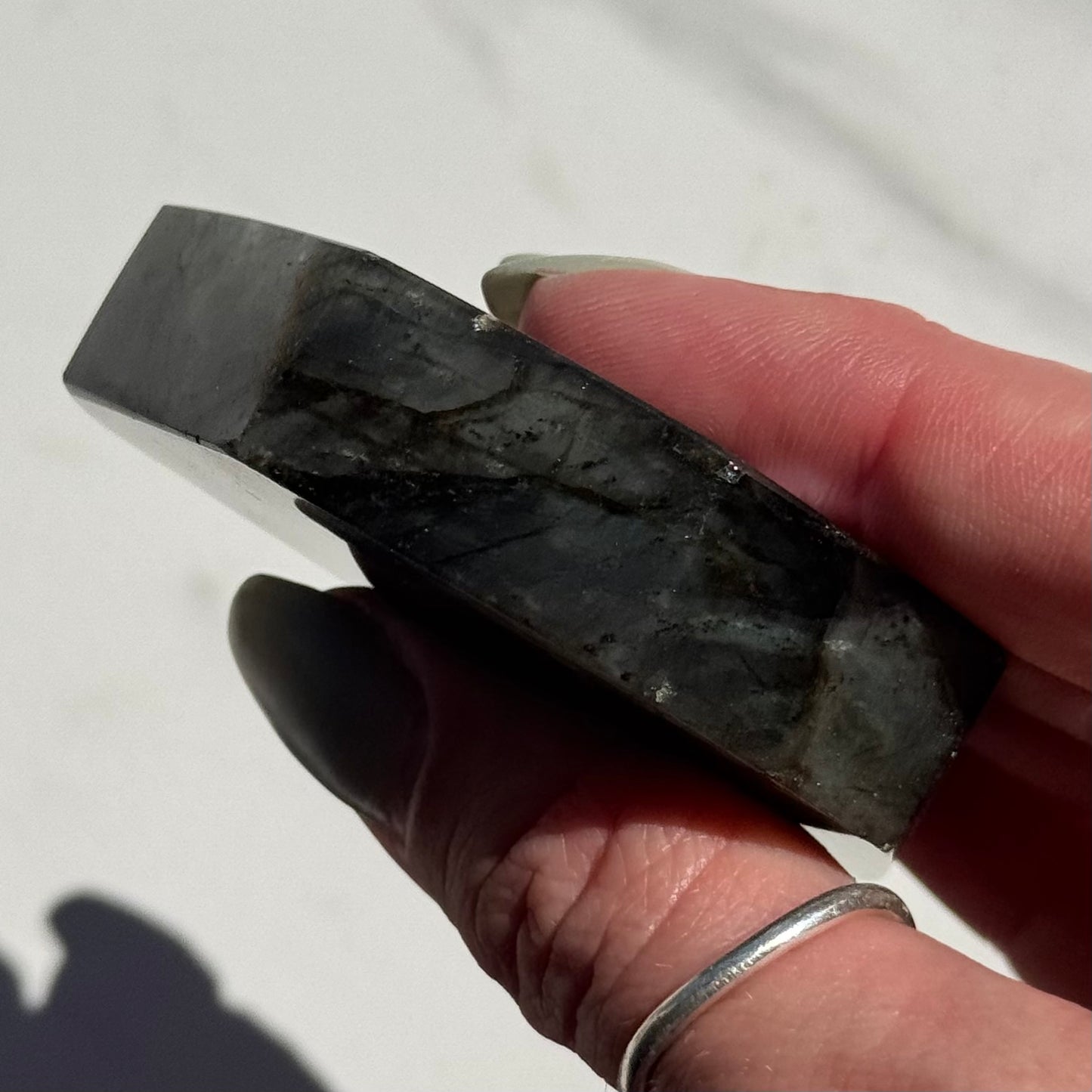 Flat Labradorite Freeform | Option A