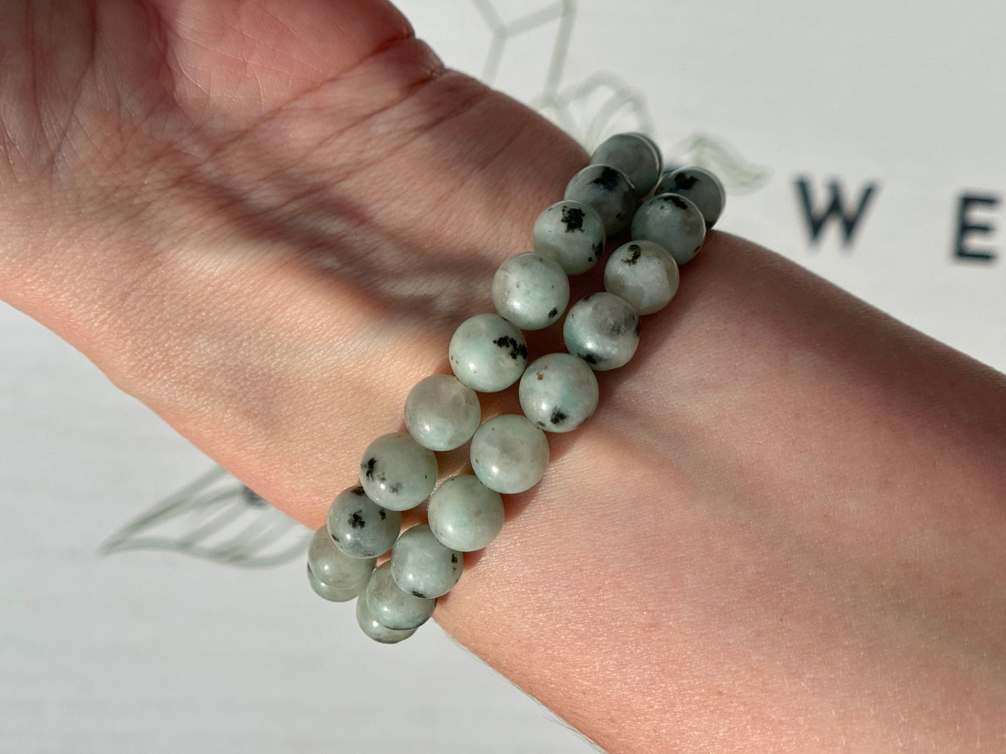 Kiwi Jasper Bracelets from New Zealand (8mm Bead)