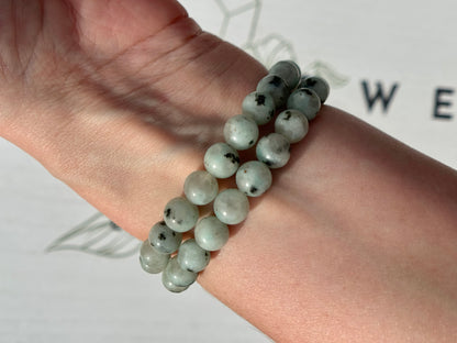 Kiwi Jasper Bracelet from New Zealand (8mm Bead)