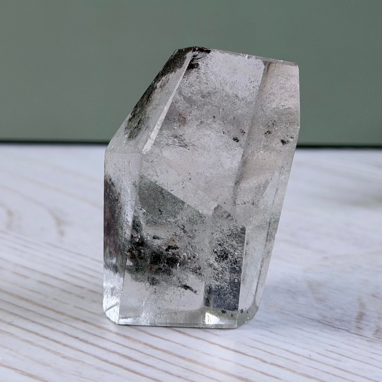 Garden Quartz Freeform - Lodolite Inclusion Quartz | Option B