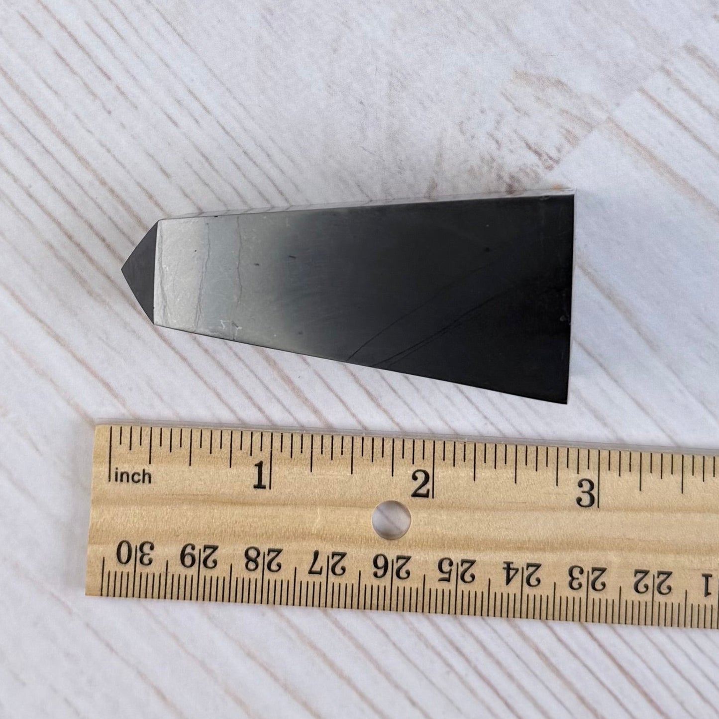 Shungite Obelisk Tower 2.7" | EMF Protection | Shungite Crystal