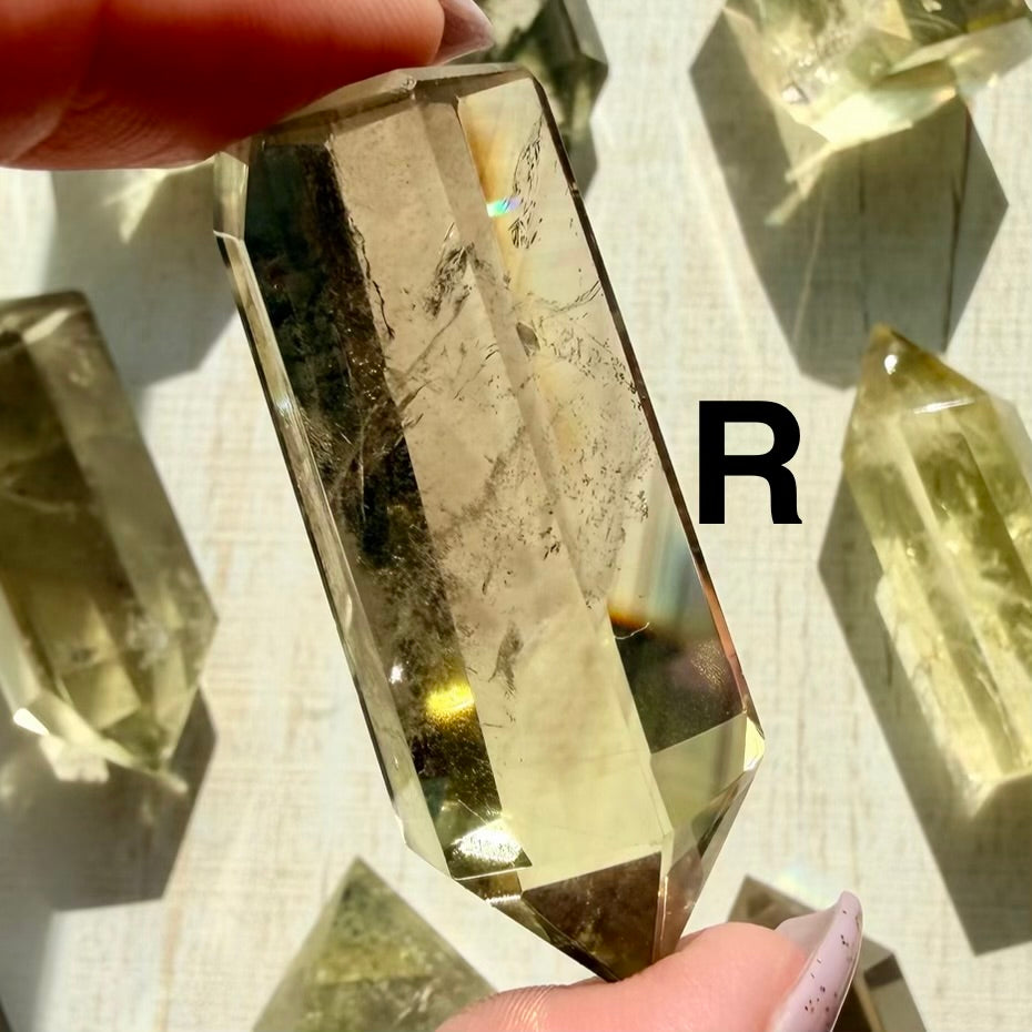 Natural Citrine Tower | Unheated Citrine Crystal Point | Choose Your Piece