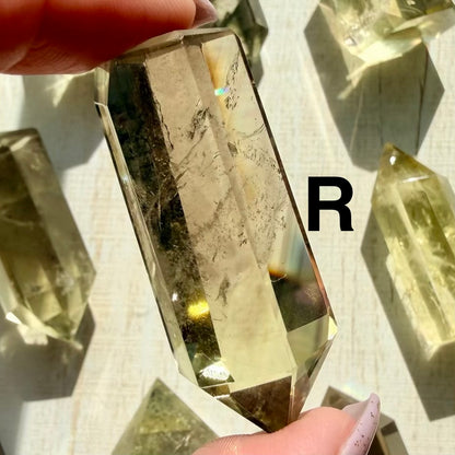 Natural Citrine Tower | Unheated Citrine Crystal Point | Choose Your Piece