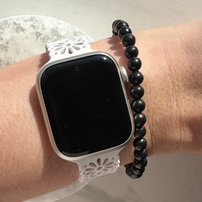 One (1) EMF Blocking Shungite Bracelet from Russia (6mm Bead)