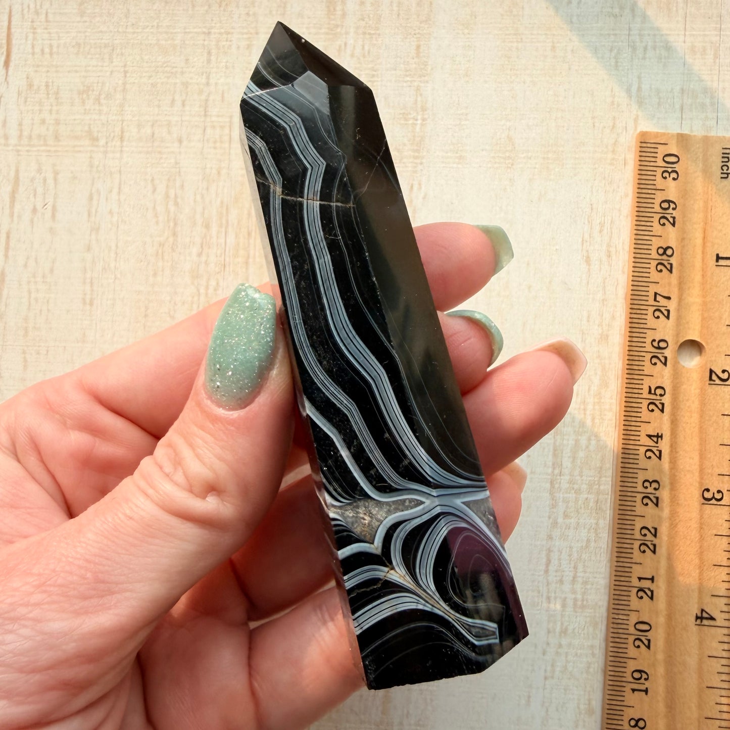 Onyx in Quartz Crystal Tower | Option B