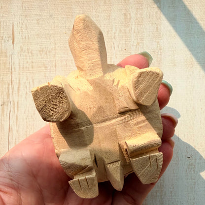 Palo Santo Turtle Carving | Hand-Carved from Peru