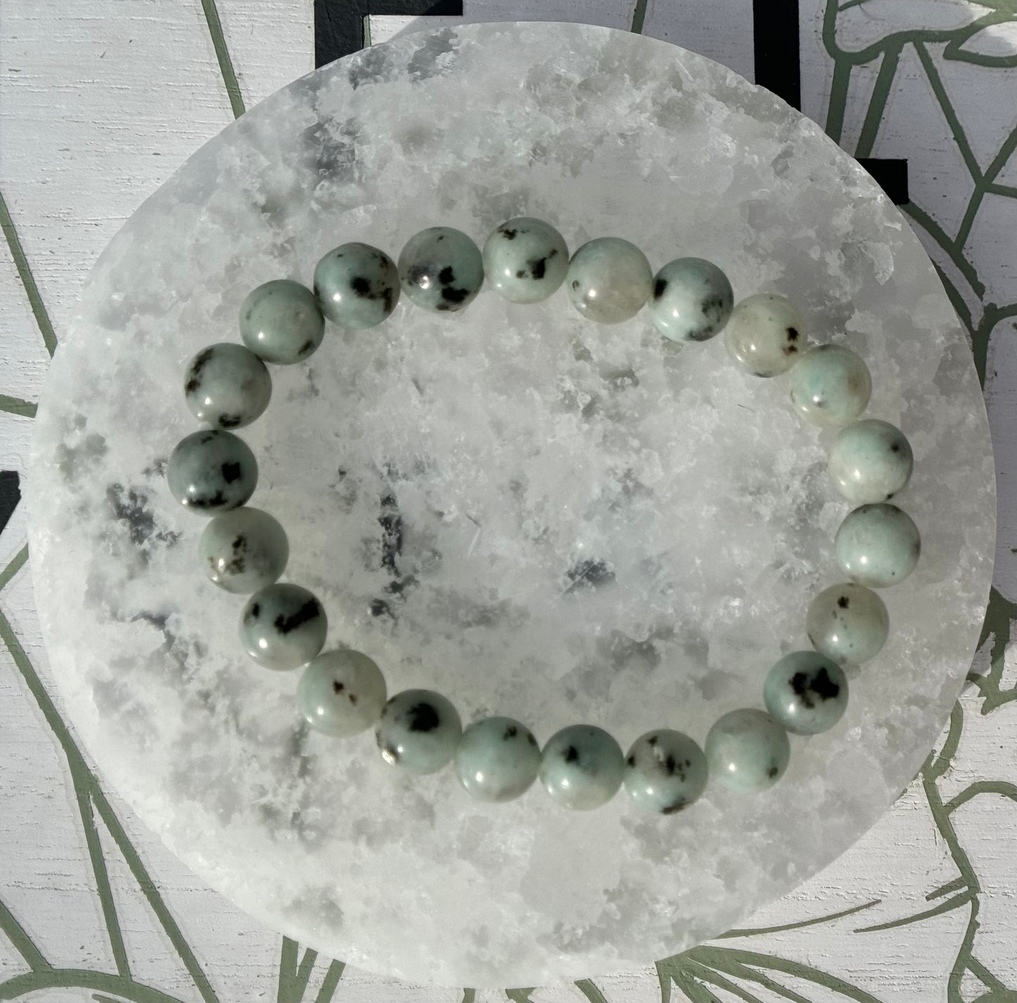 Kiwi Jasper Bracelets from New Zealand (8mm Bead)