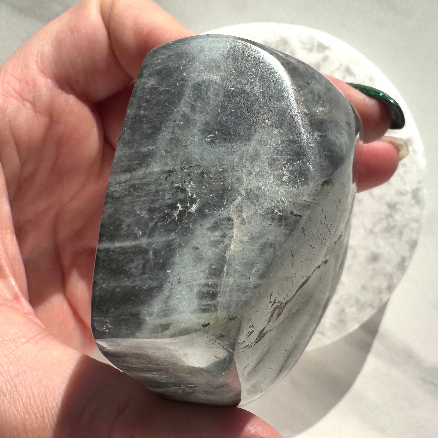 Gorgeous Sunset Flash Labradorite Freeform